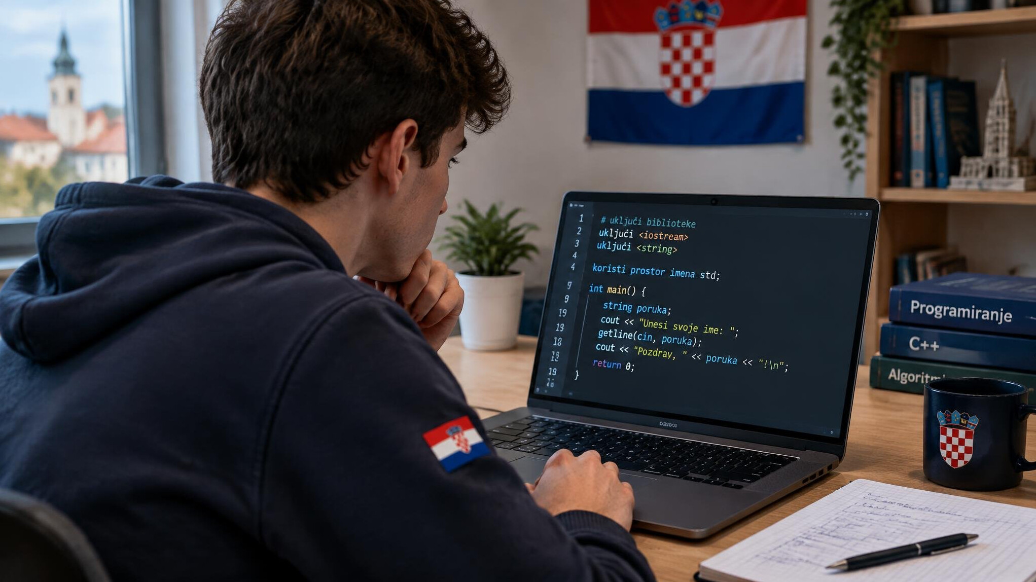 croatian programmer learning code