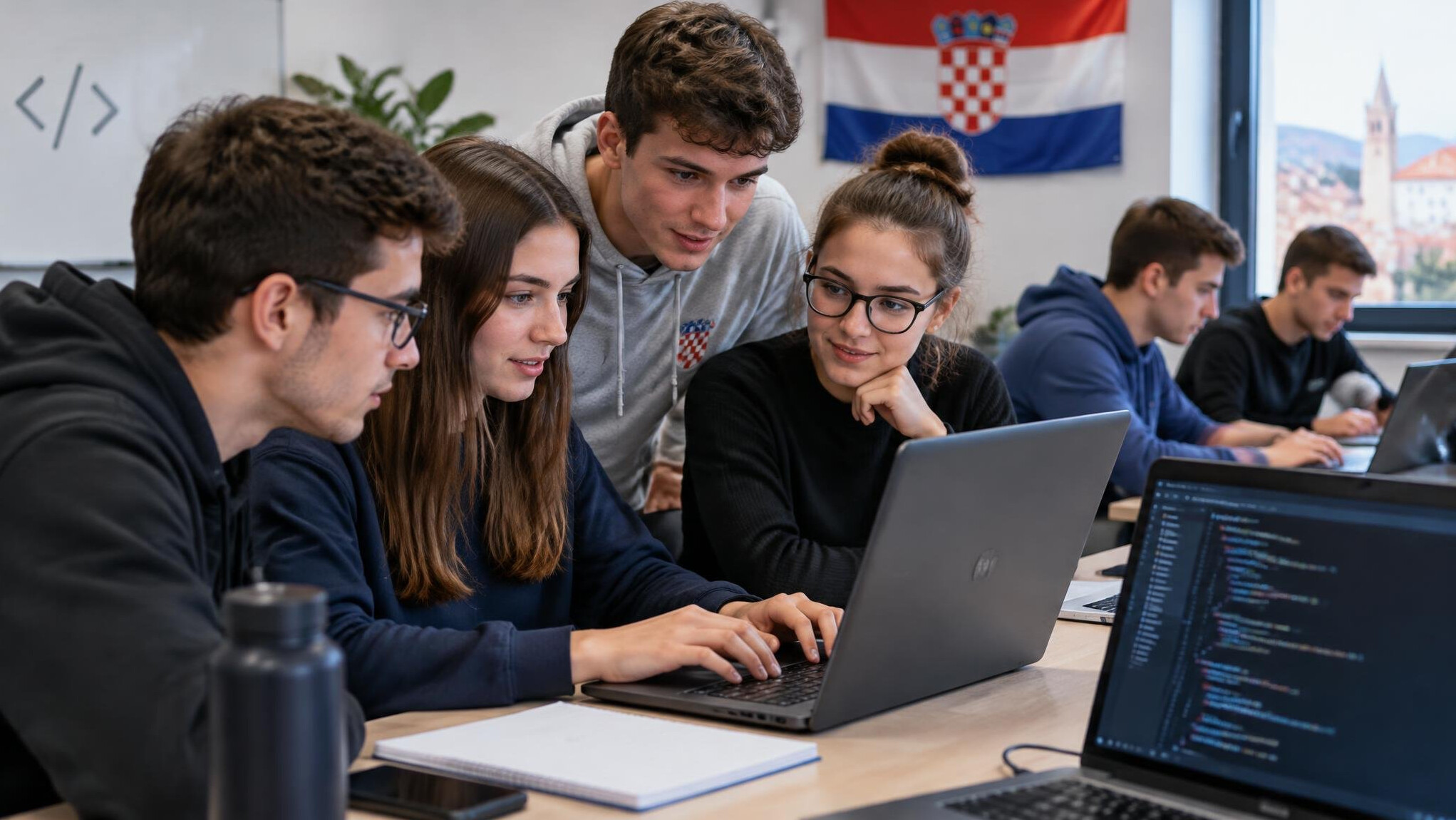 croatian coding students